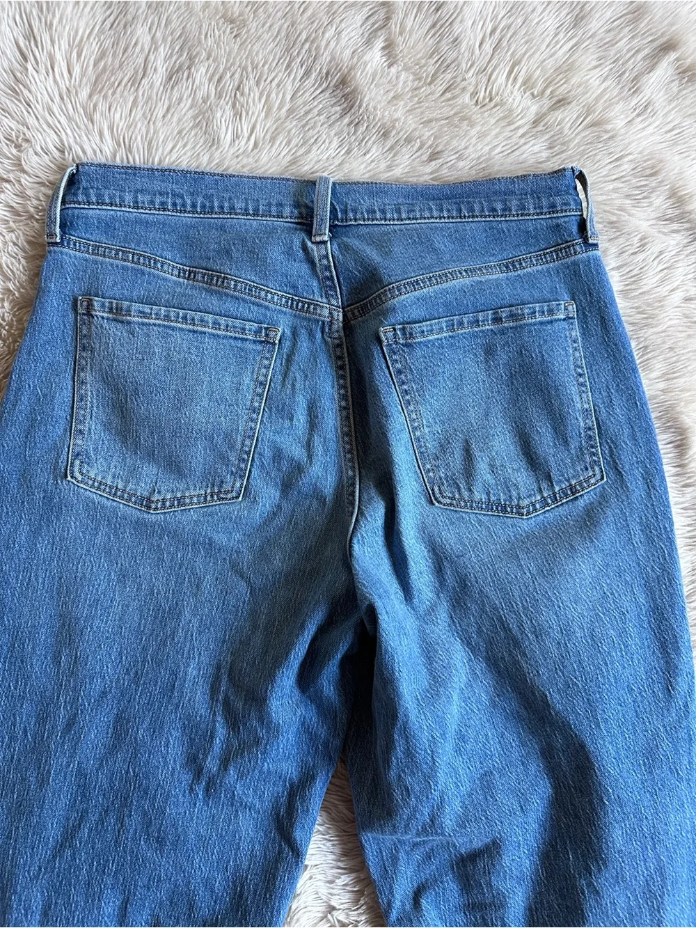 Old Navy Wow High Waisted Barrel Ankle Jeans Light Wash Size 10S